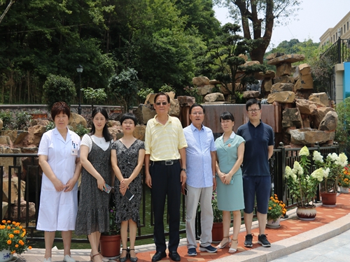 中國老齡事業發展基金會臺恩普副理事長一行蒞臨調研指導工作